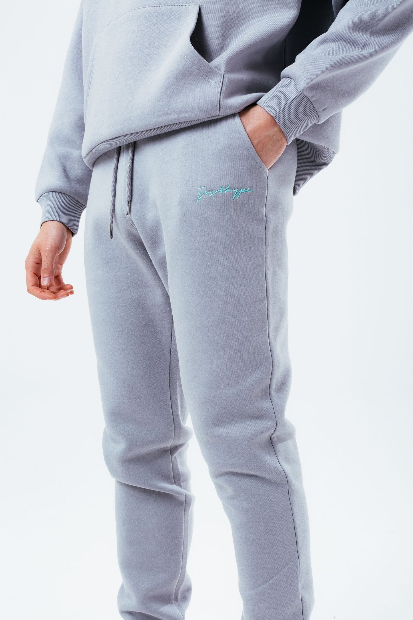 HYPE SLATE MEN'S BAGGY FIT JOGGERS