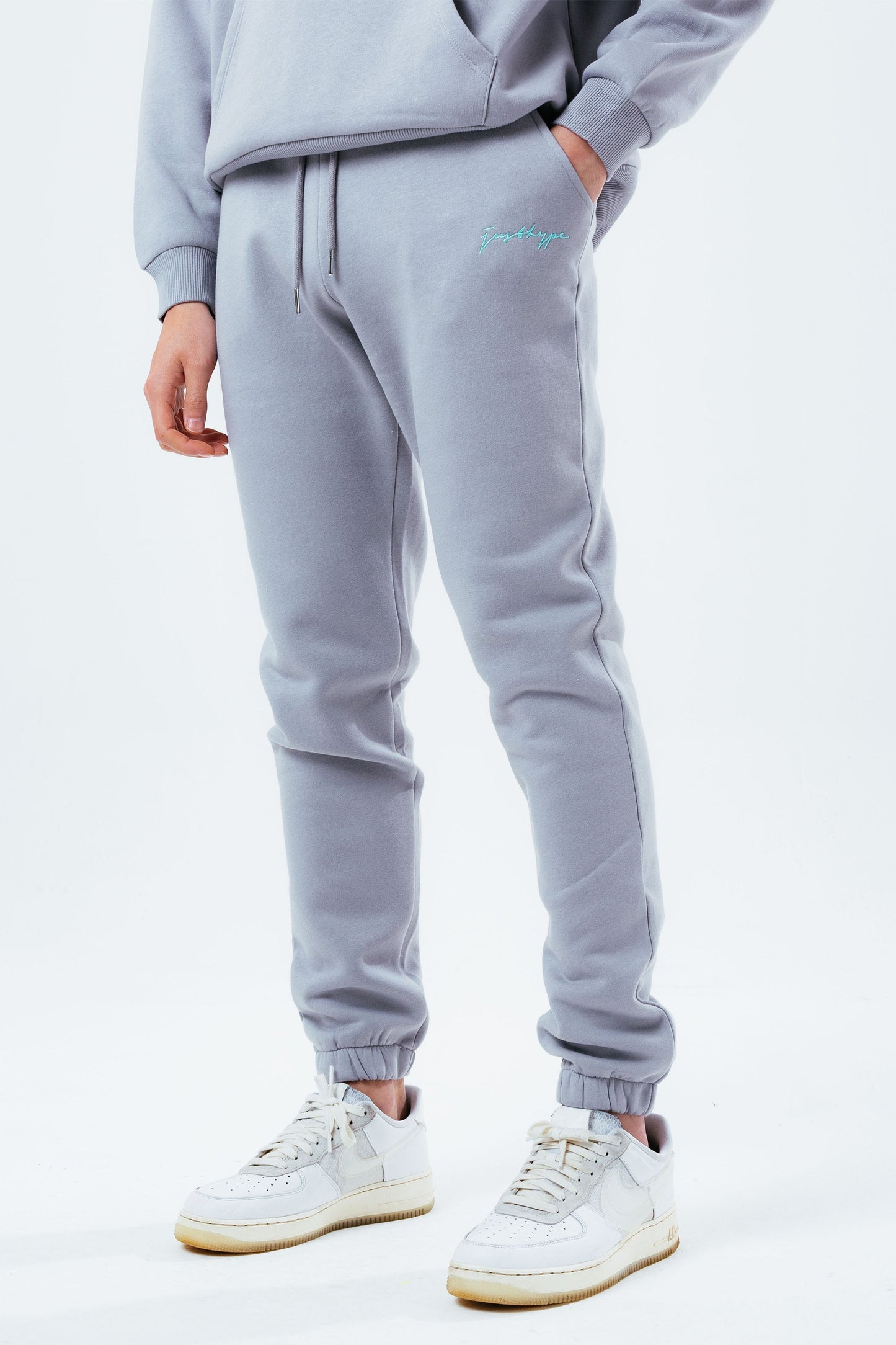 HYPE SLATE MEN'S BAGGY FIT JOGGERS