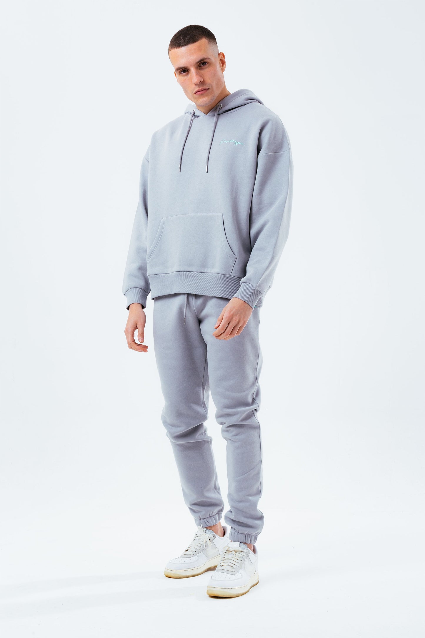 HYPE SLATE MEN'S BAGGY FIT JOGGERS