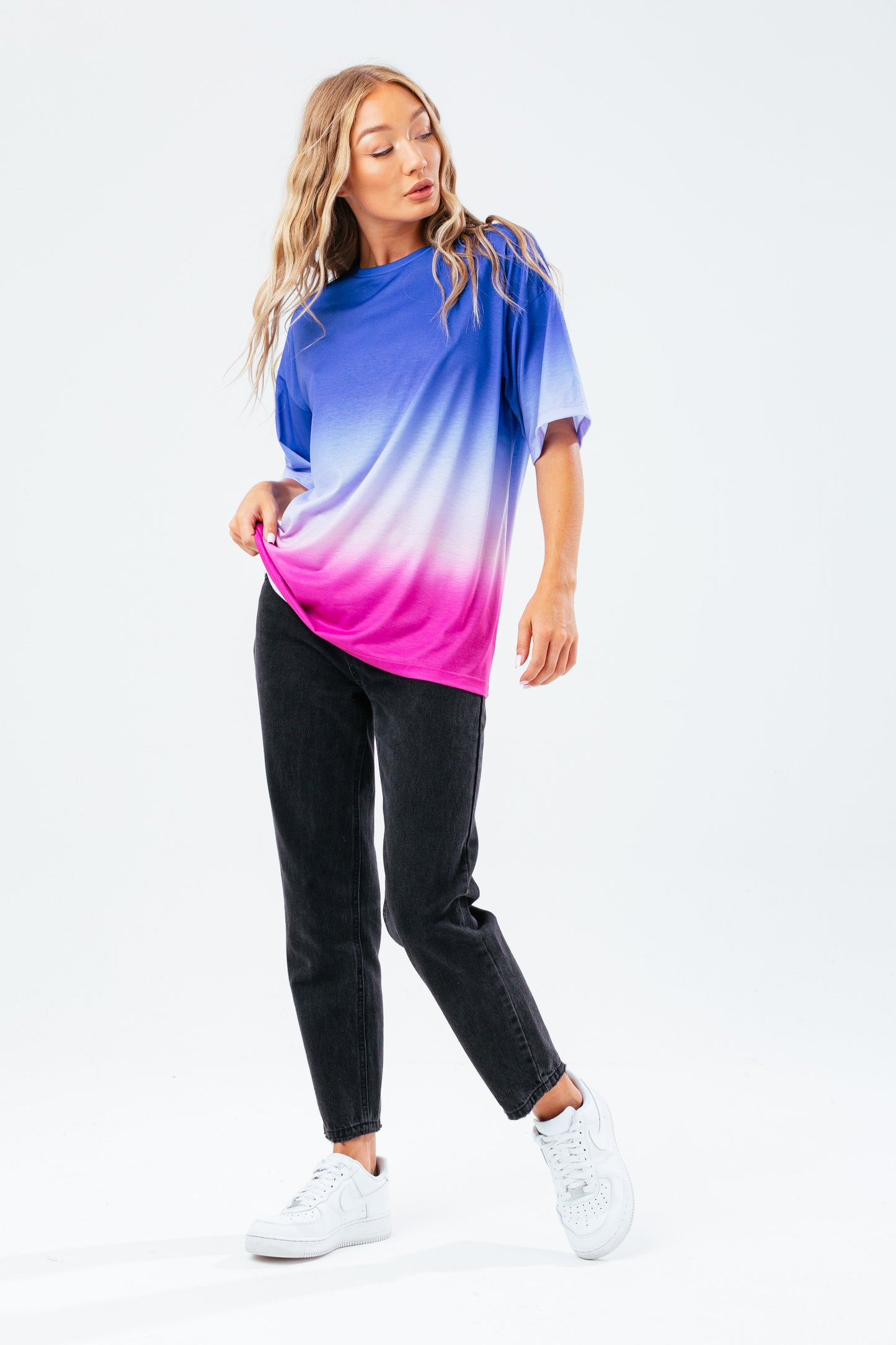 HYPE VICE FADE WOMEN'S BOXY FIT T-SHIRT