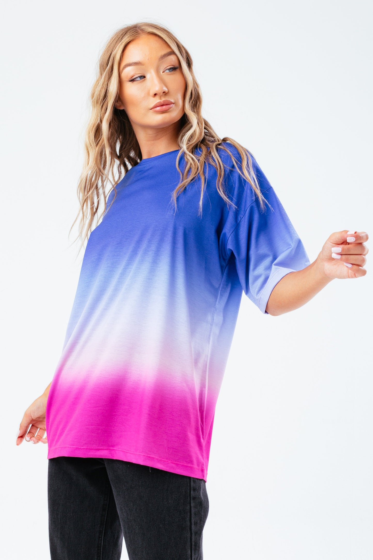 HYPE VICE FADE WOMEN'S BOXY FIT T-SHIRT