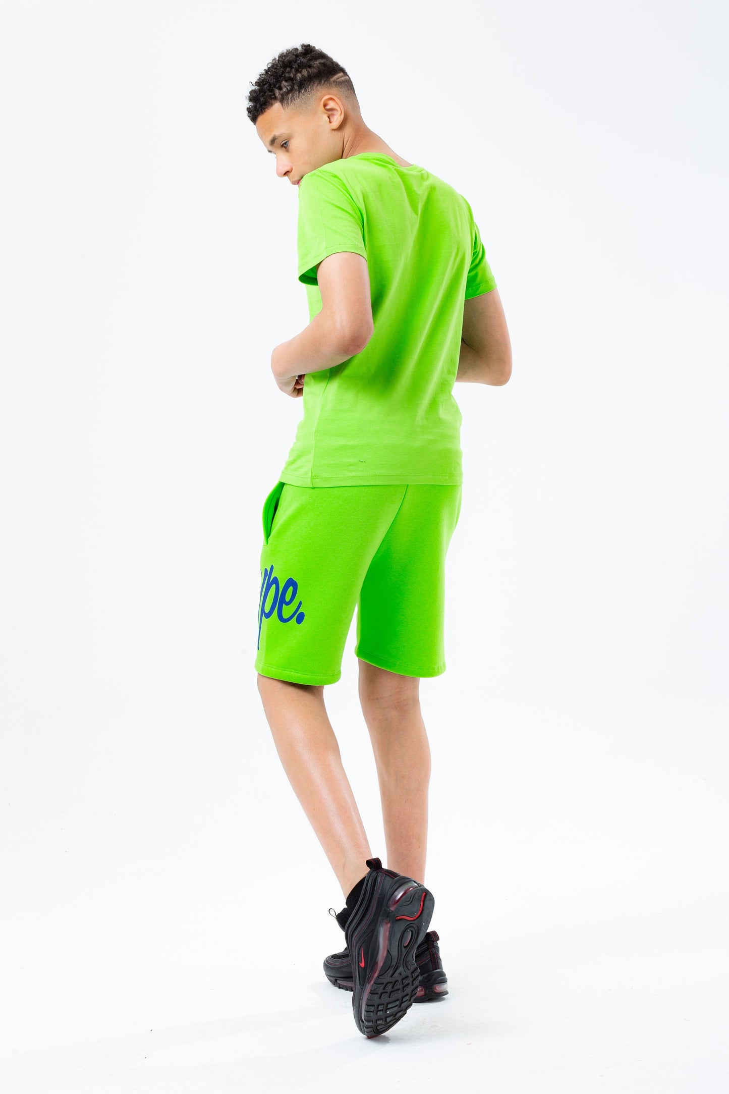 HYPE NEON GREEN KIDS SHORTS