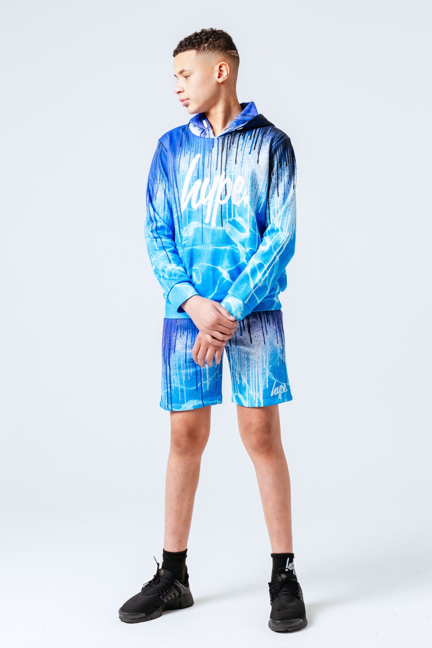 HYPE POOL DRIPS KIDS PULLOVER HOODIE