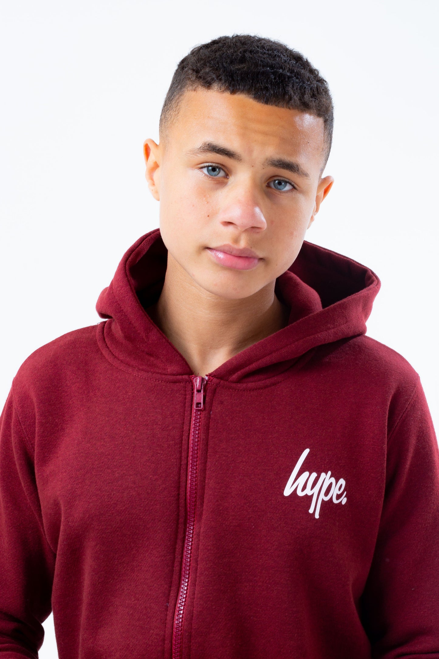 HYPE BURGUNDY BUNDLE SET KIDS TRACKSUIT