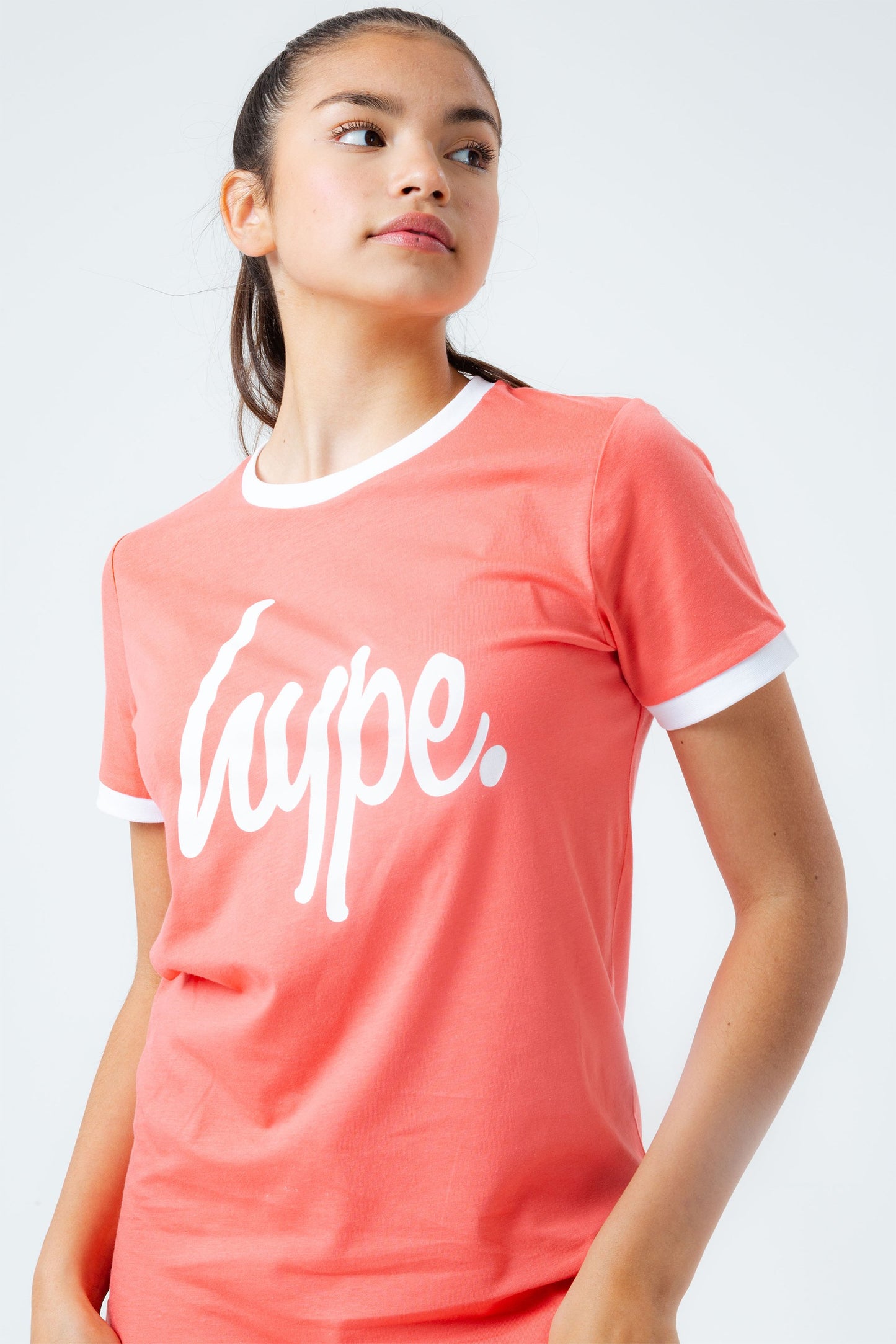 HYPE CORAL KIDS T-SHIRT DRESS