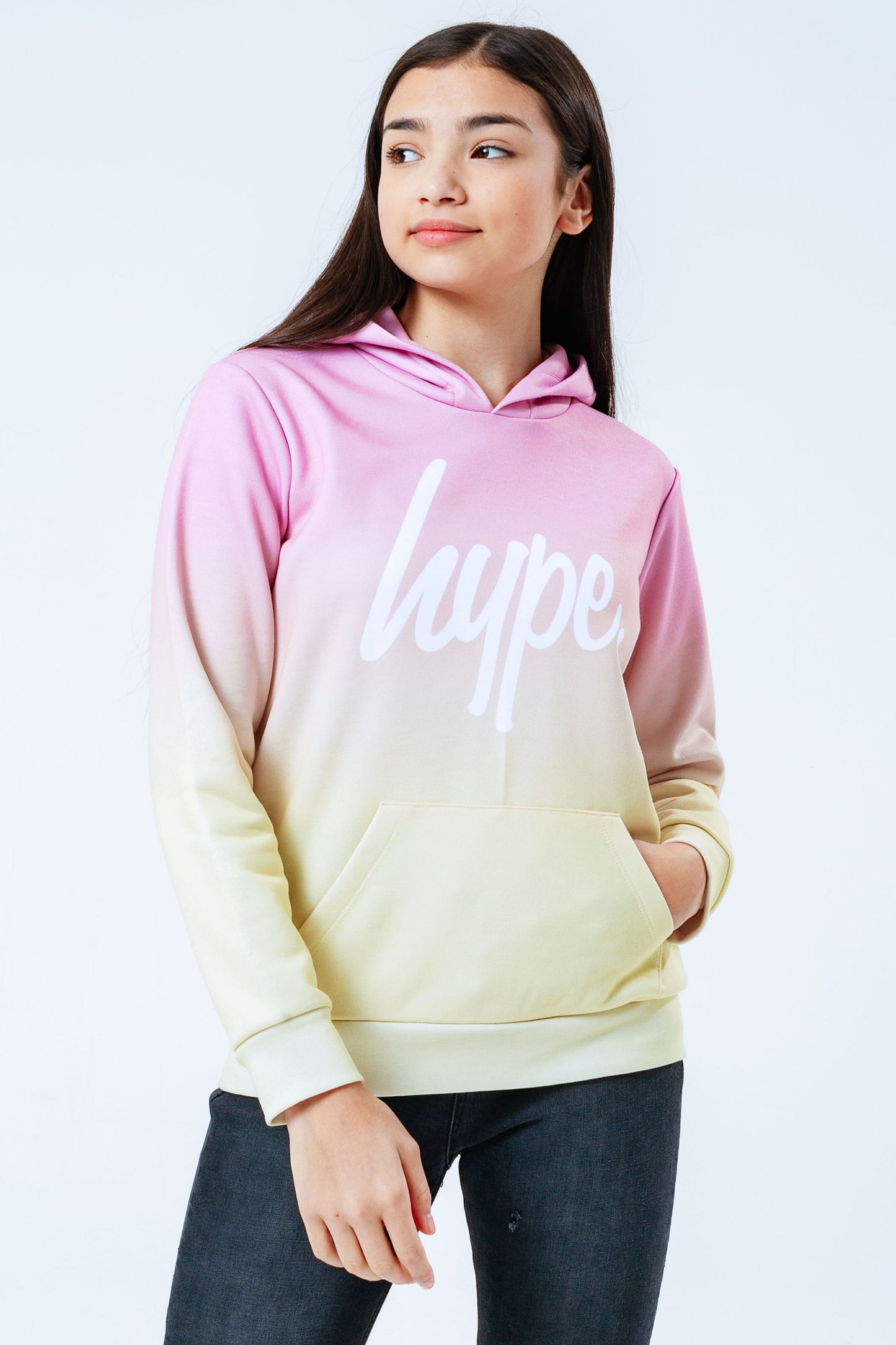 HYPE SHERBET FADE KIDS PULLOVER HOODIE