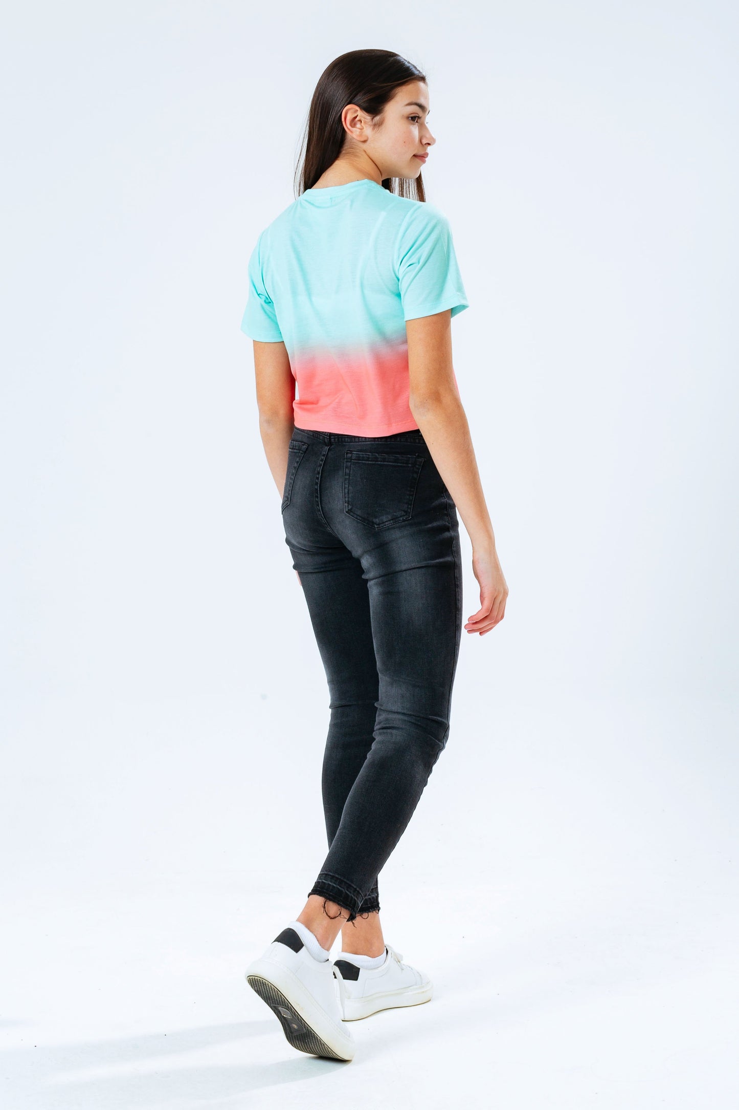 HYPE BUBBLEGUM FIZZ KIDS CROP T-SHIRT