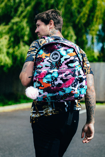 Hype Leopard Camo Backpack