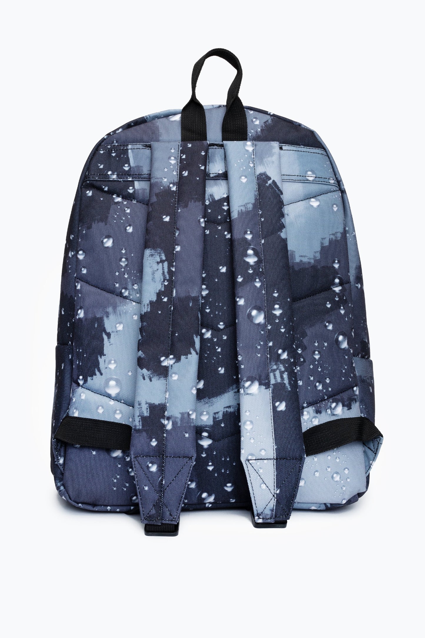 Hype Black Rain Drop Camo Backpack