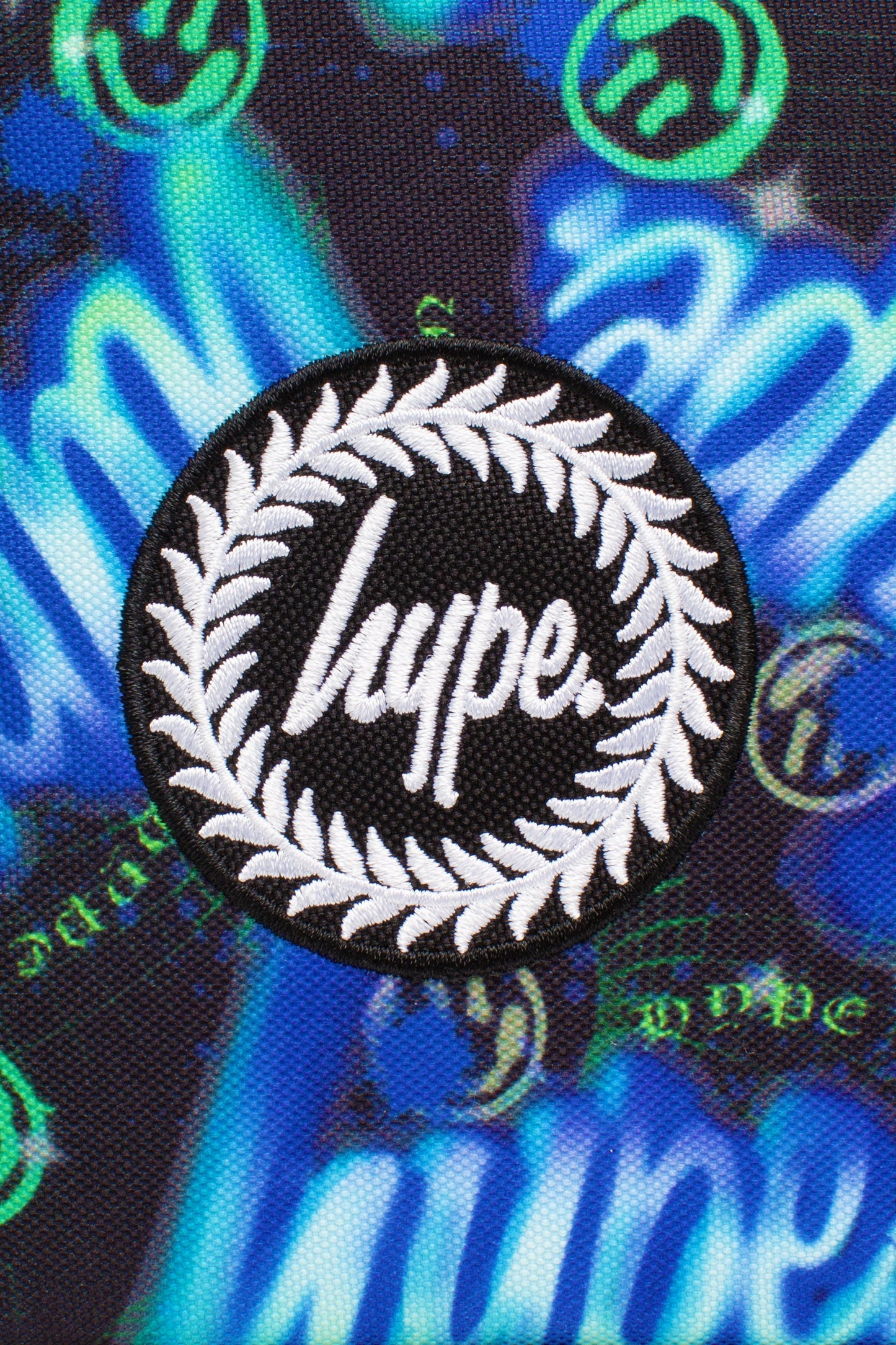 HYPE BLUE ELECTRIC SMILE SCRIPT LUNCH BOX
