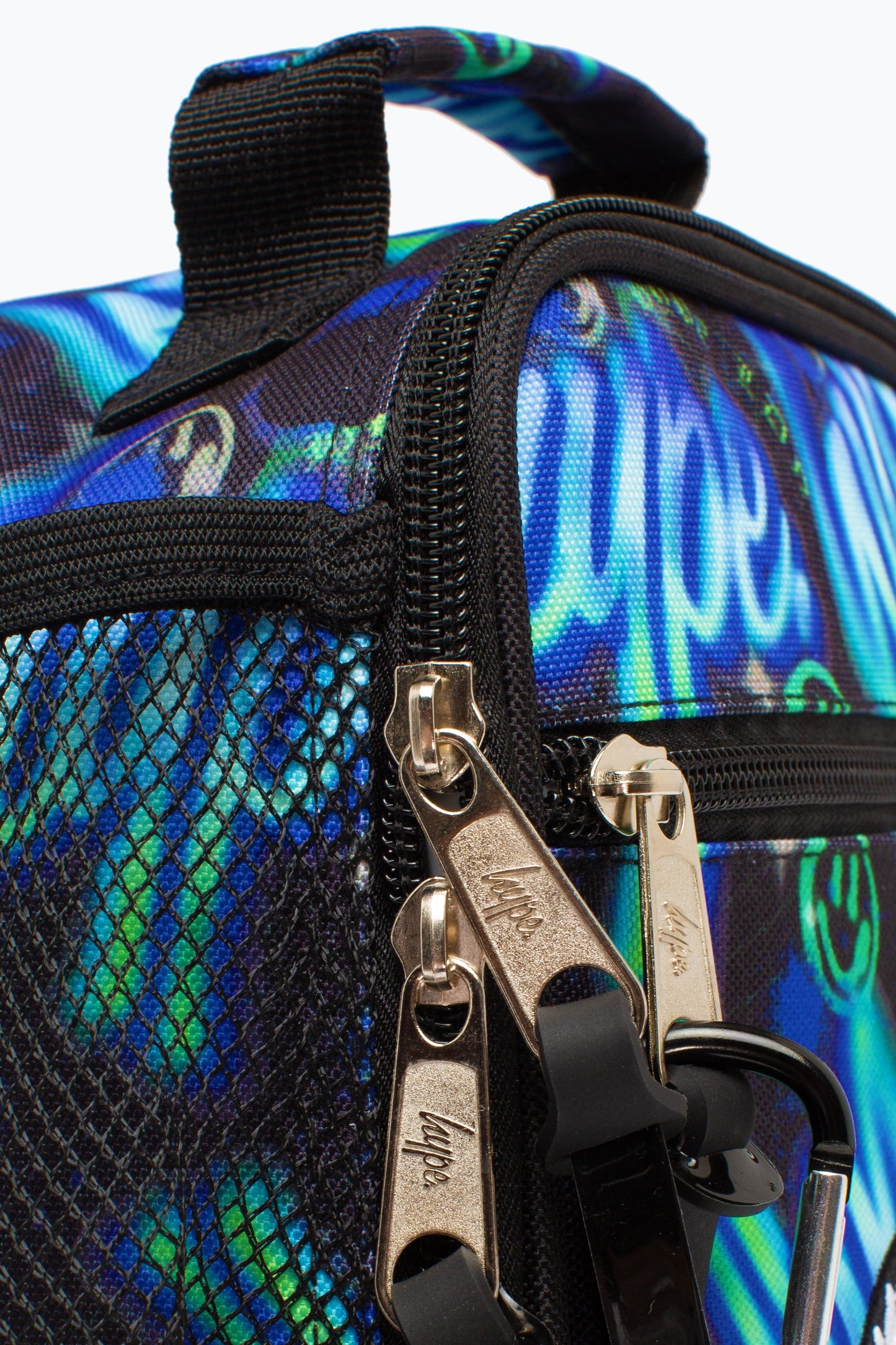 HYPE BLUE ELECTRIC SMILE SCRIPT LUNCH BOX