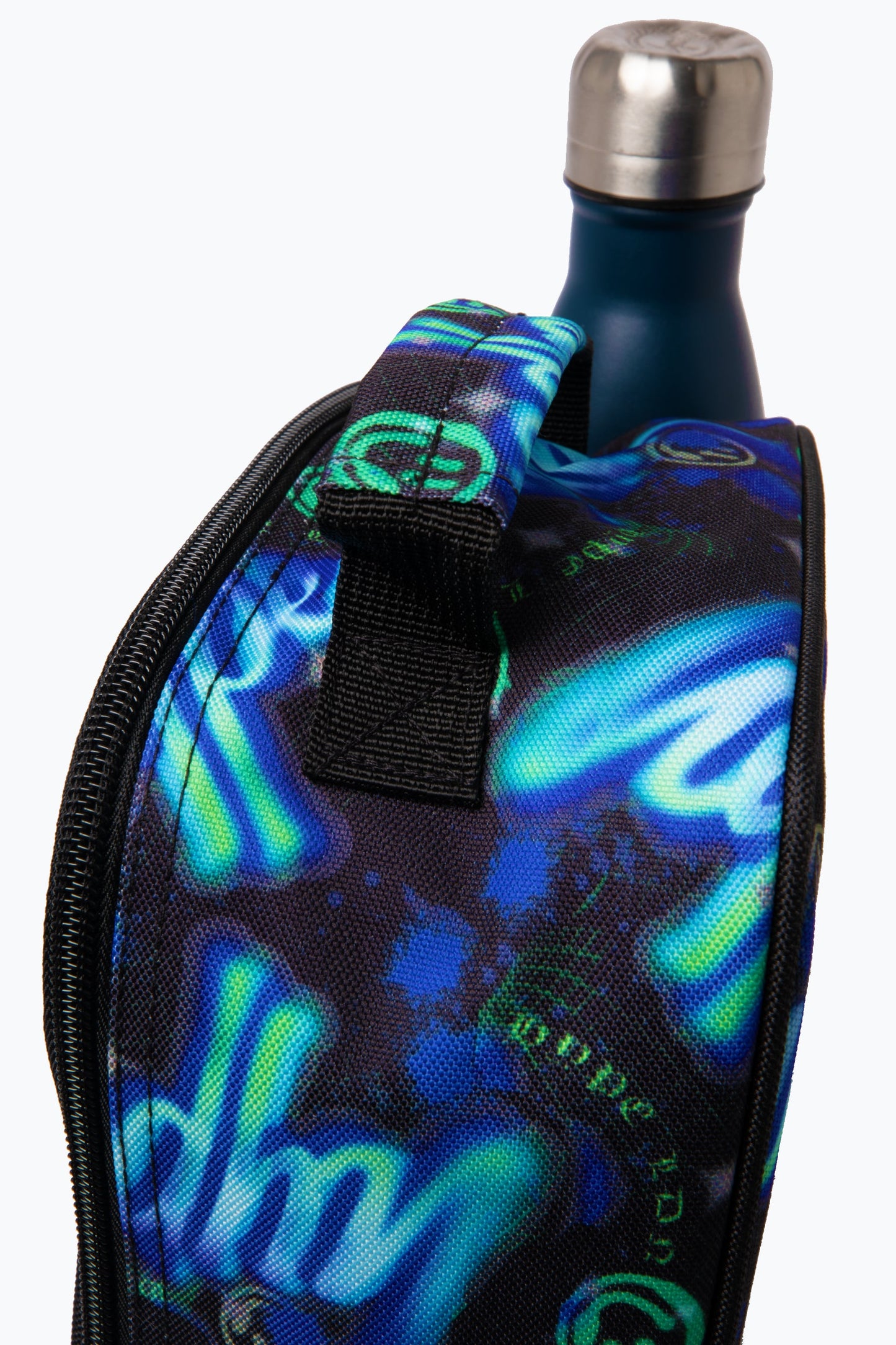 HYPE BLUE ELECTRIC SMILE SCRIPT LUNCH BOX