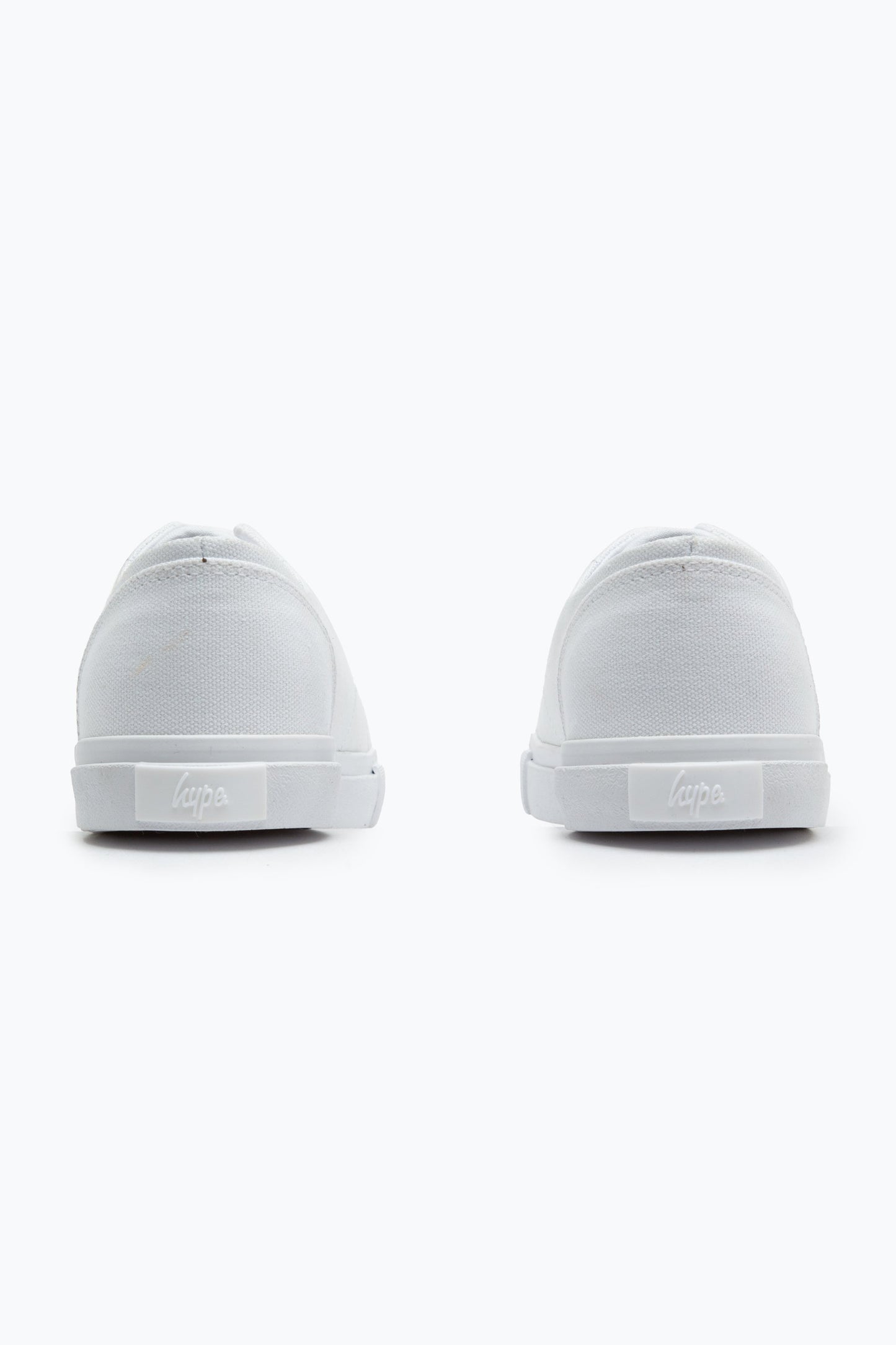 HYPE WHITE PUMP KIDS TRAINERS