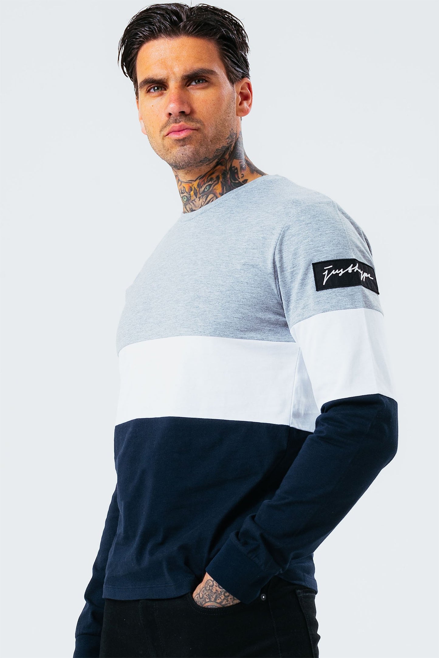 HYPE ALDGATE MEN'S L/S T-SHIRT