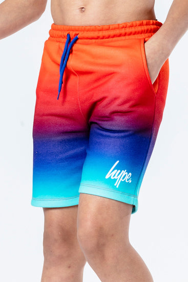 Hype Mint Fade Kids Shorts