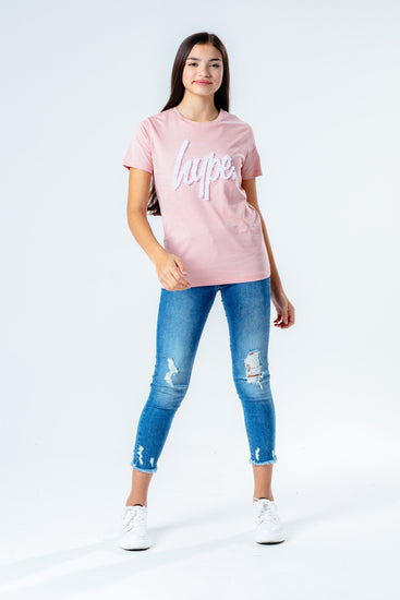 Hype Ribbon Script Kids T-Shirt