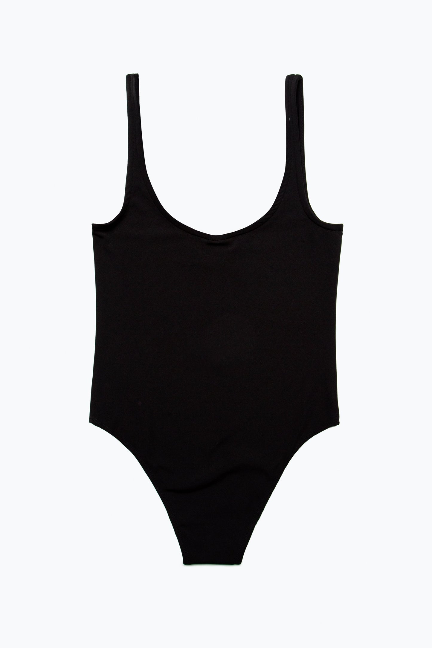 Hype Black Pink Script Kids Swimsuit