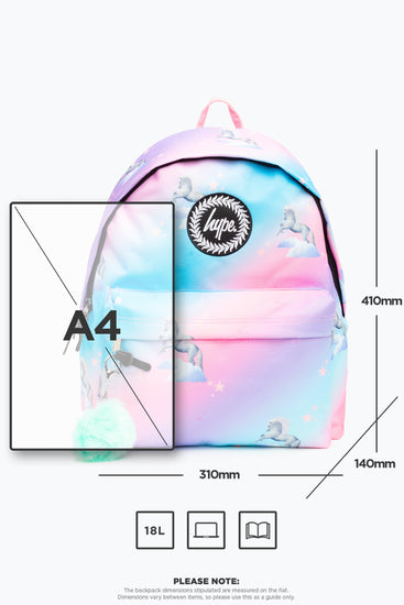 Hype Unicorn Fade Backpack