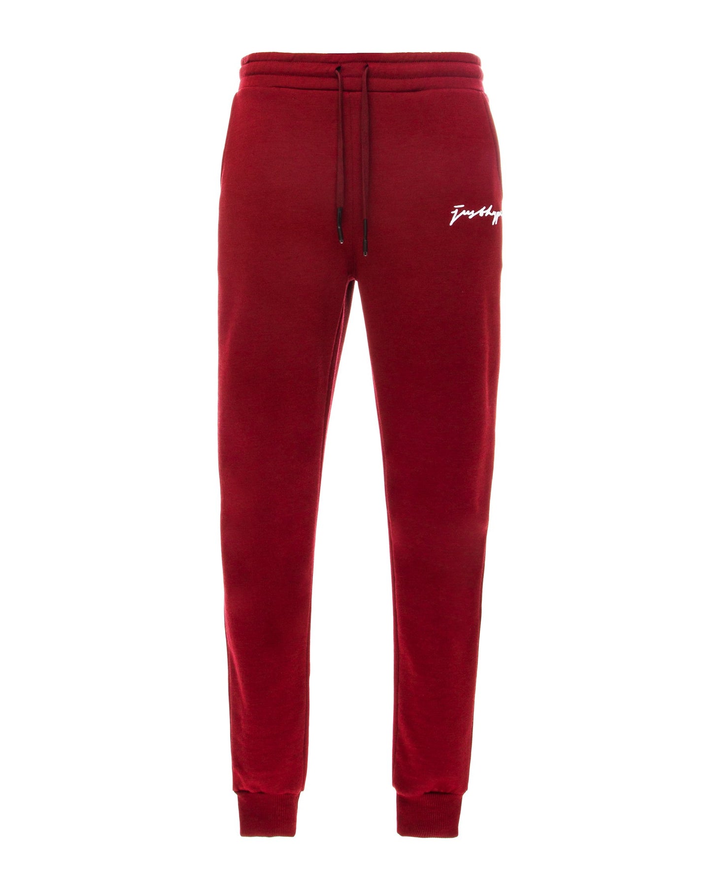 HYPE BURGUNDY SCRIBBLE MEN'S JOGGERS