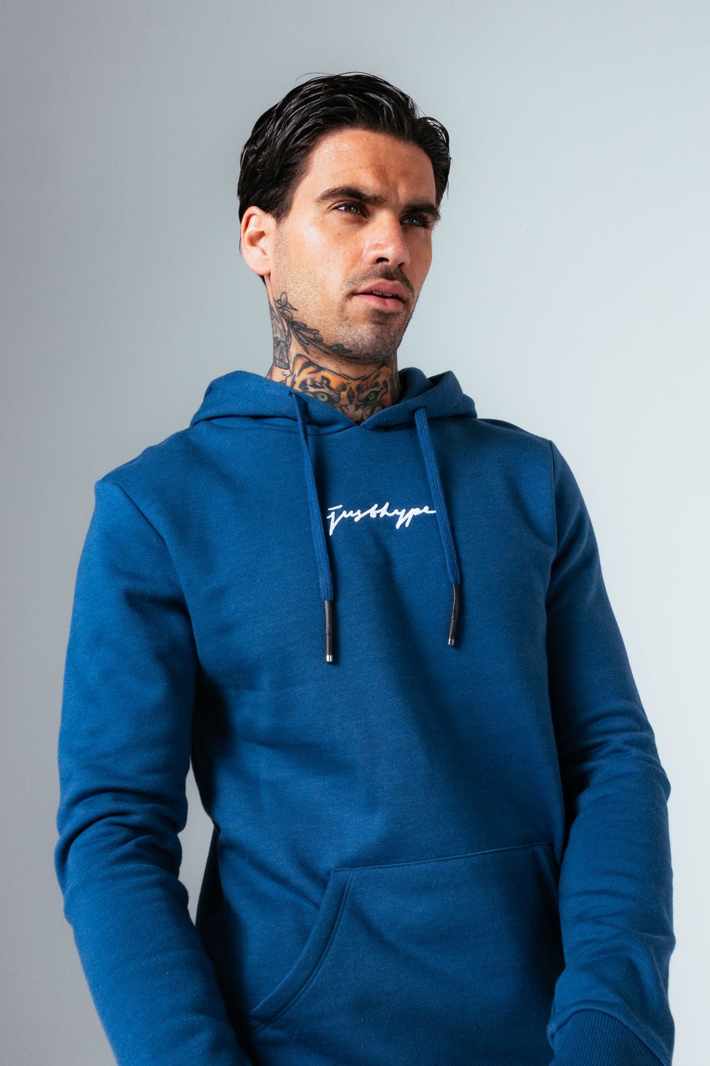 HYPE PETROL SCRIBBLE MEN'S PULLOVER HOODIE