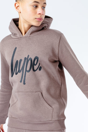 Hype Falcon Script Kids Pullover Hoodie