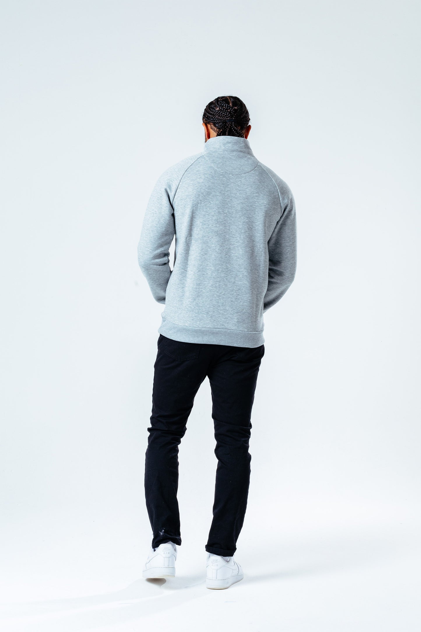 Hype Grey Docker Men'S Crew Neck