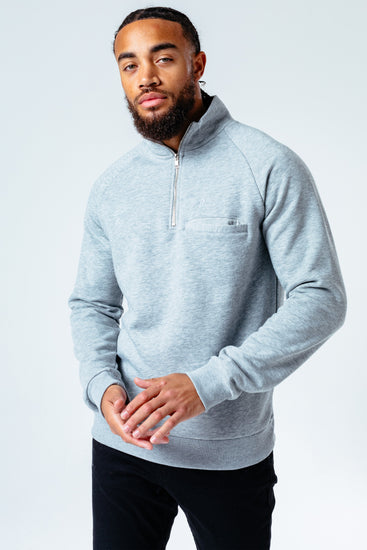 Hype Grey Docker Men'S Crew Neck