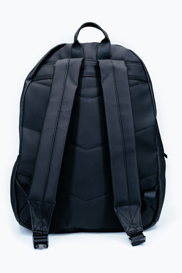 Hype Black Leather Civil Backpack