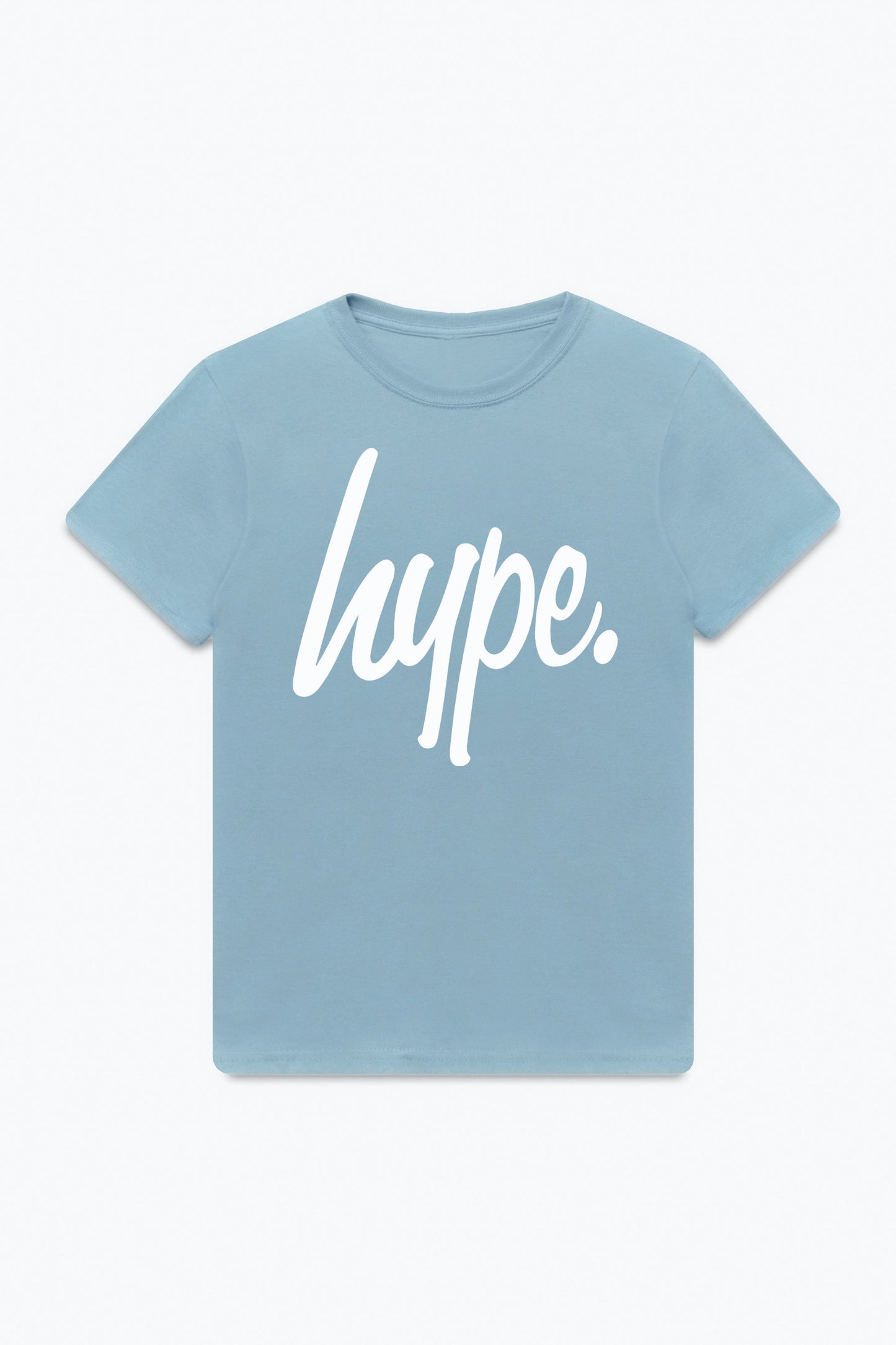 HYPE BOYS DUSKY BLUE SCRIPT T-SHIRT