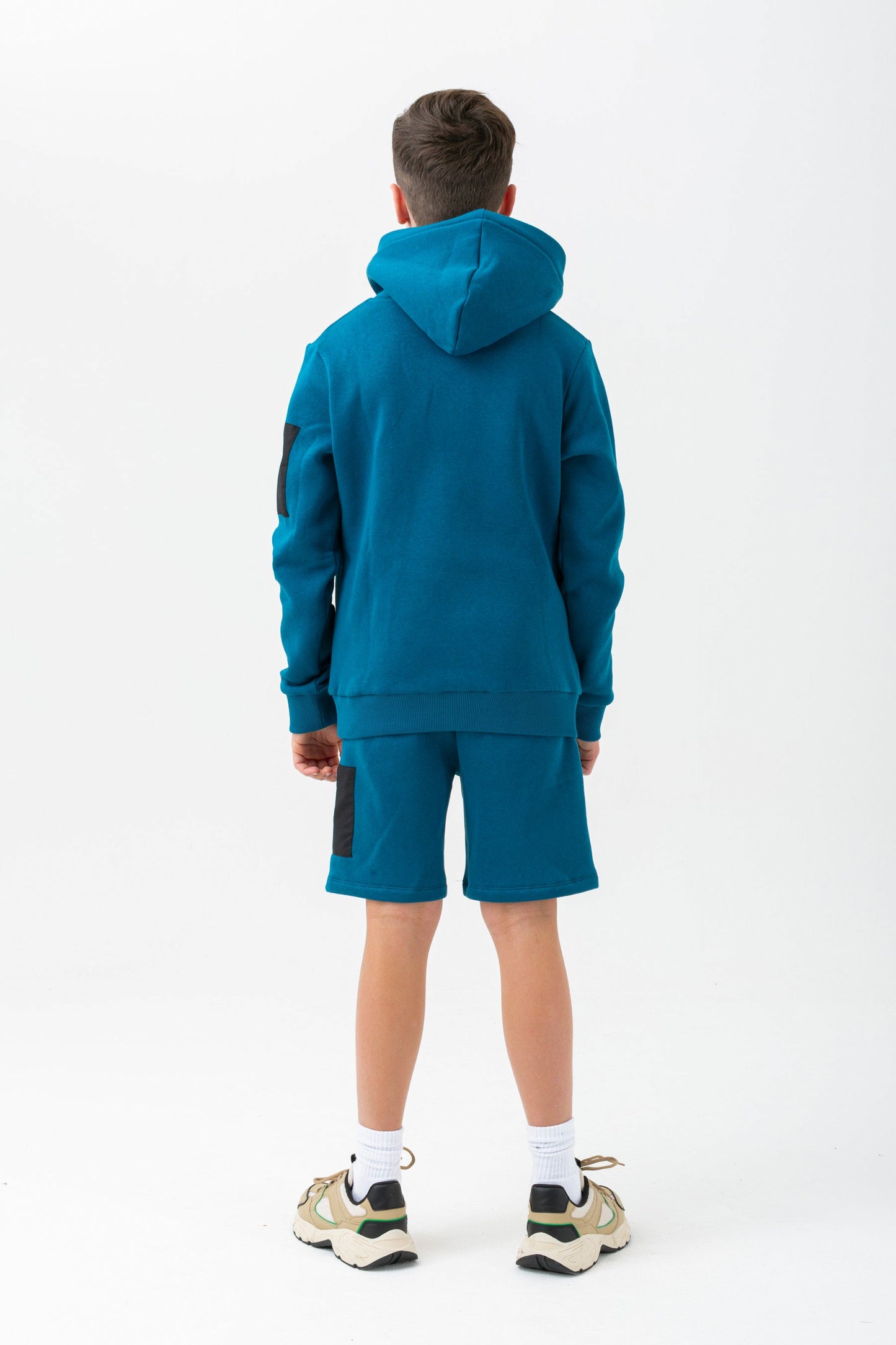 HYPE BOYS TEAL COMMAND CREST HOODIE