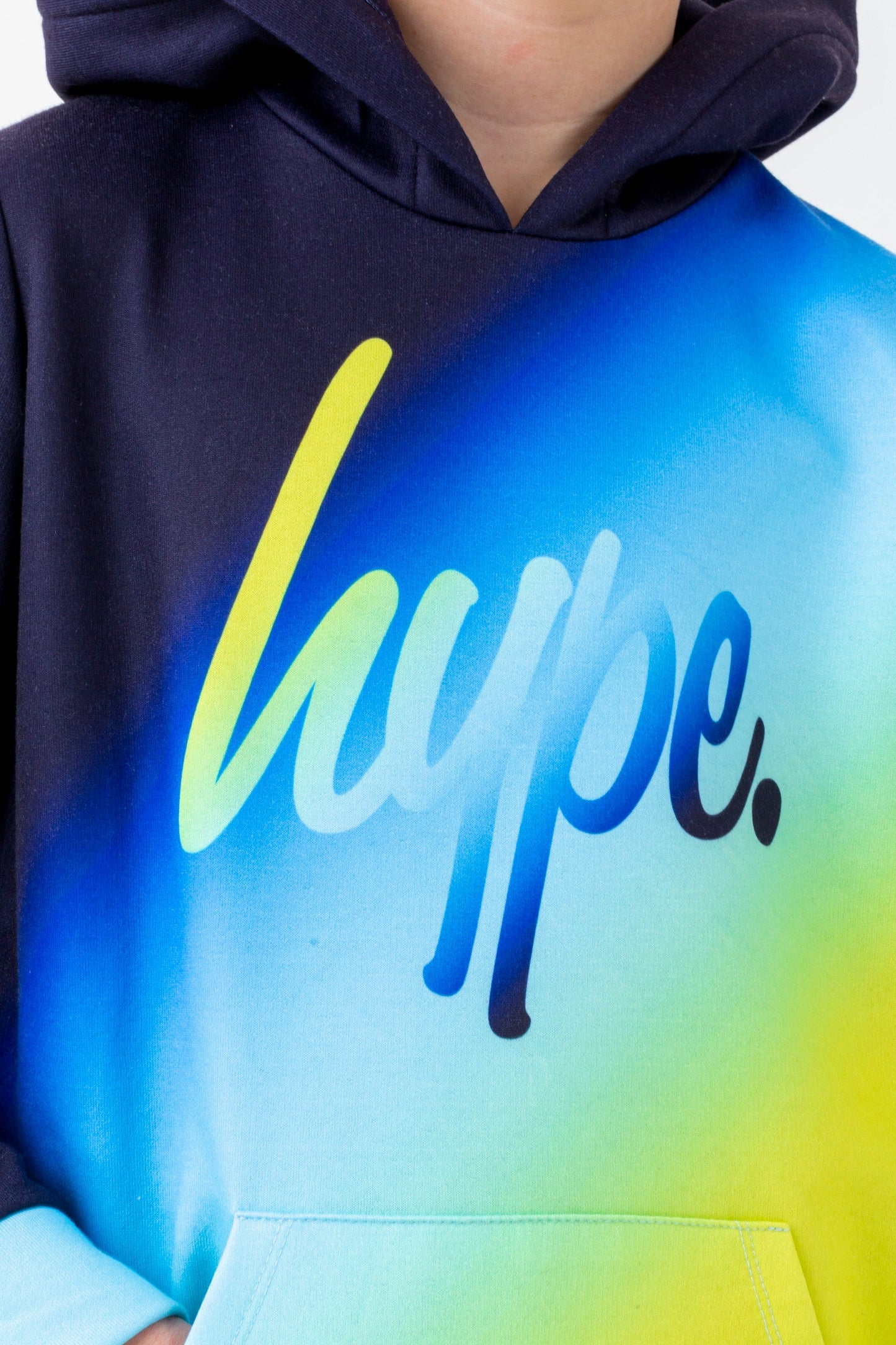 HYPE BOYS BLUE CITRUS SCRIPT HOODIE