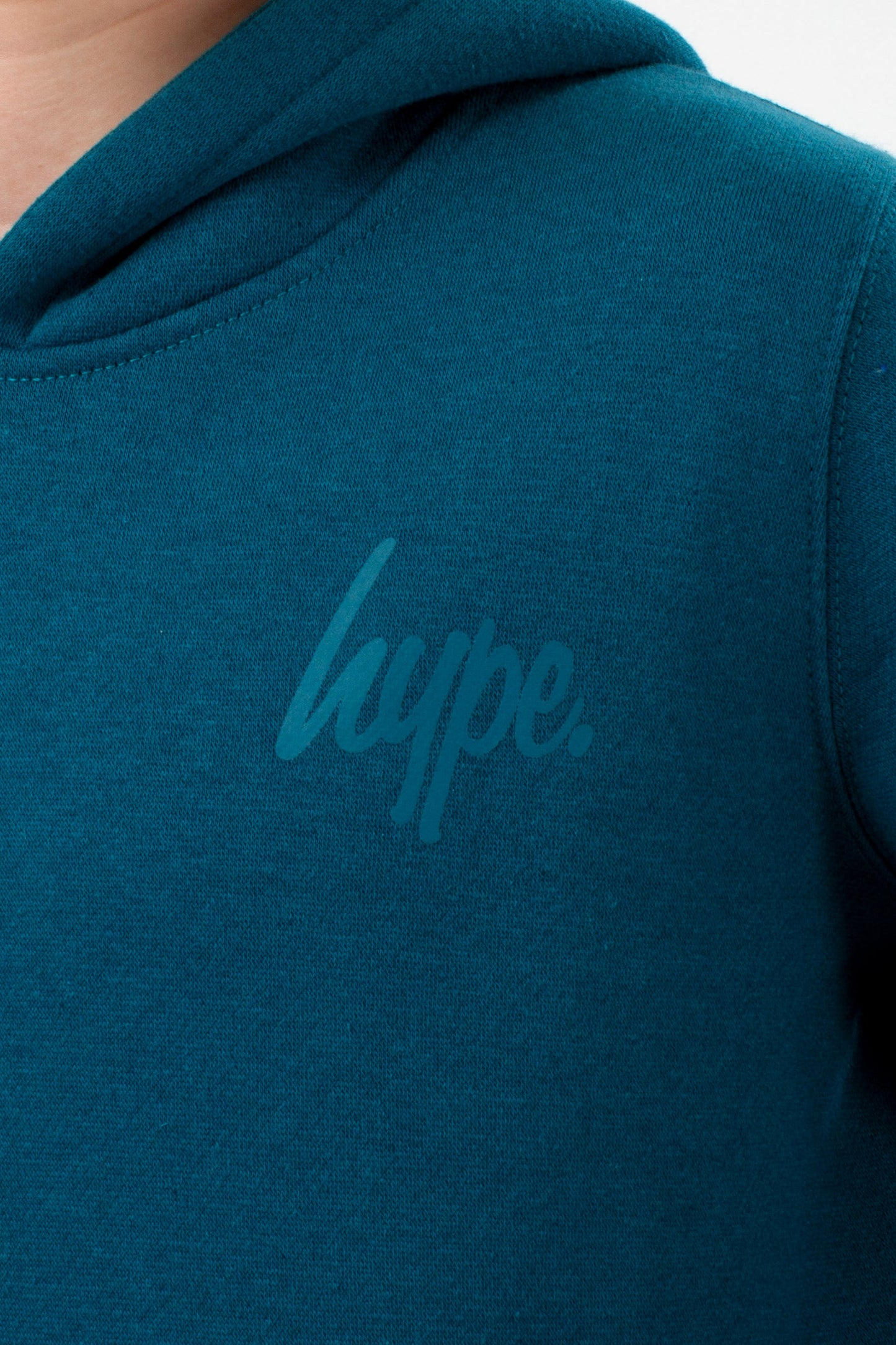 HYPE BOYS TEAL SCRIPT HOODIE & SHORTS SET
