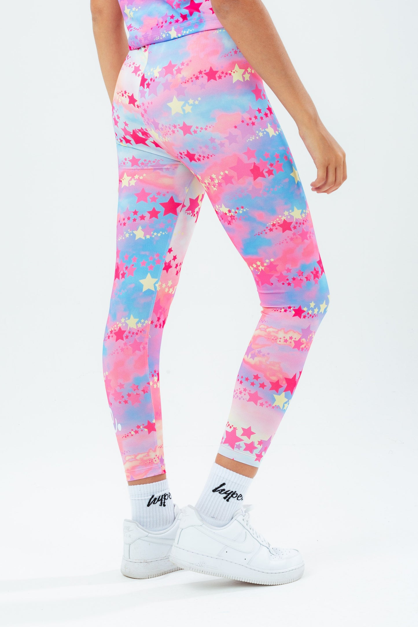 HYPE RAINBOW STAR KIDS LEGGINGS