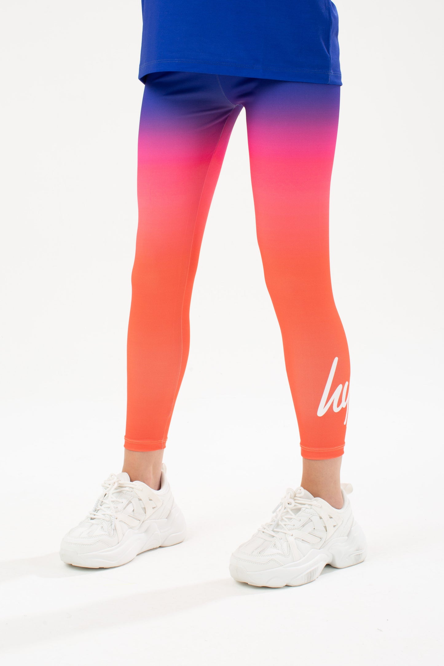 HYPE PEACH HORIZON FADE KIDS LEGGINGS