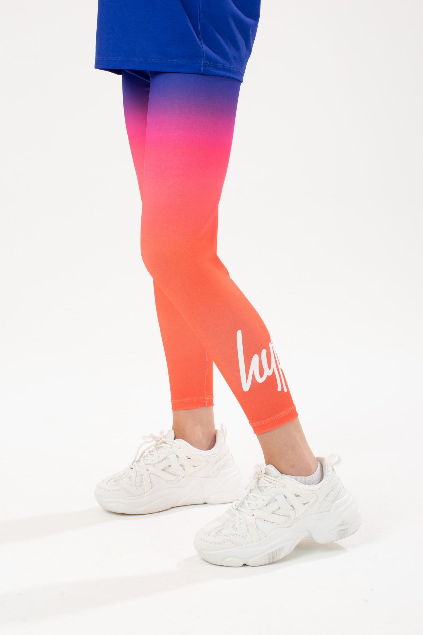 HYPE PEACH HORIZON FADE KIDS LEGGINGS