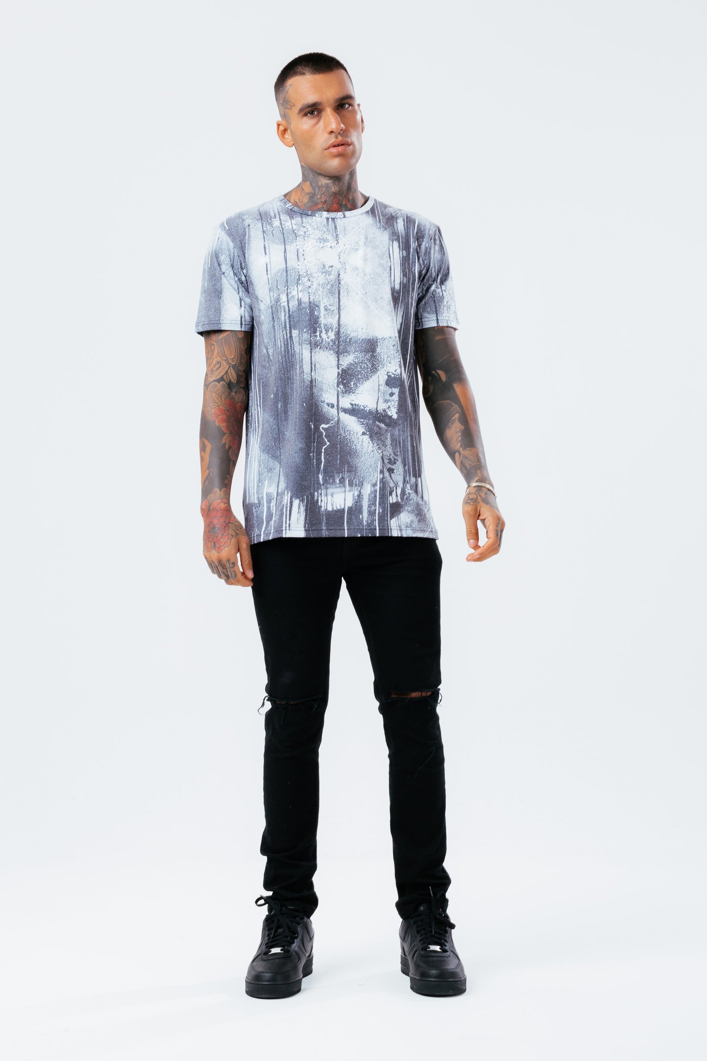 HYPE SLATE SPRAY MEN'S T-SHIRT